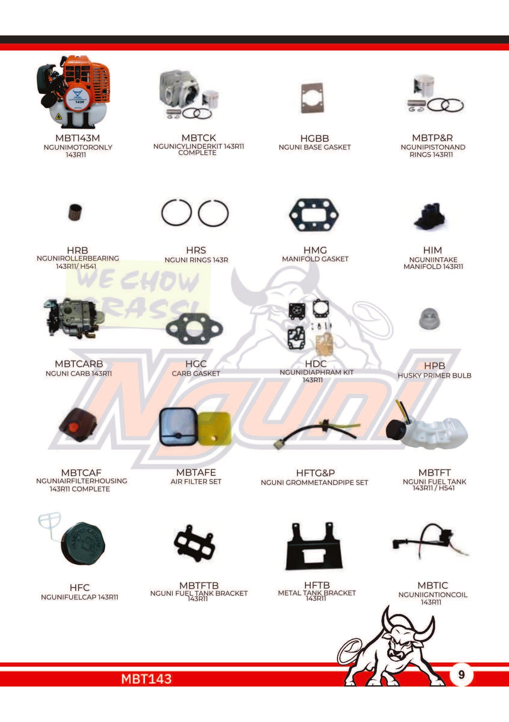 Nguni Brush Cutter – Ignition Coil 143R11