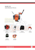 Nguni Brush Cutter – 541RS Pull Start