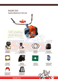 Nguni Brush Cutter – 553 Roller Bearing