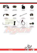 Nguni Brush Cutter – K40 Pro Starter Cup & Nut