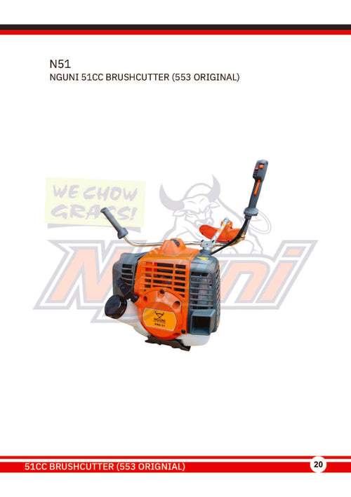 N51 – Nguni 51cc Brush Cutter (553 Original)
