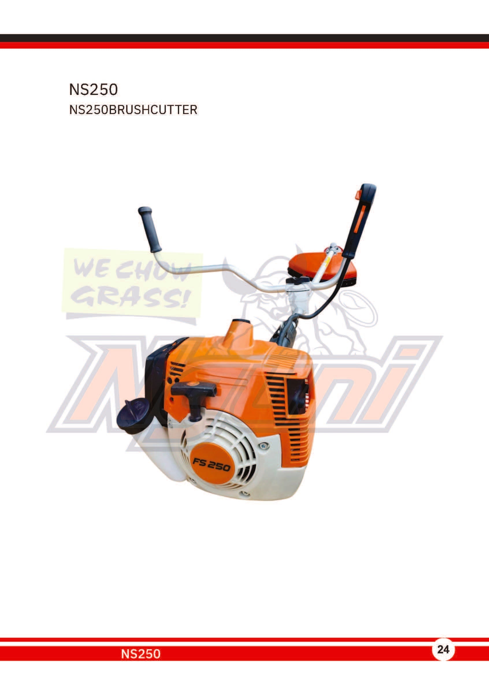 NS250 – Nguni Brush Cutter 25cc