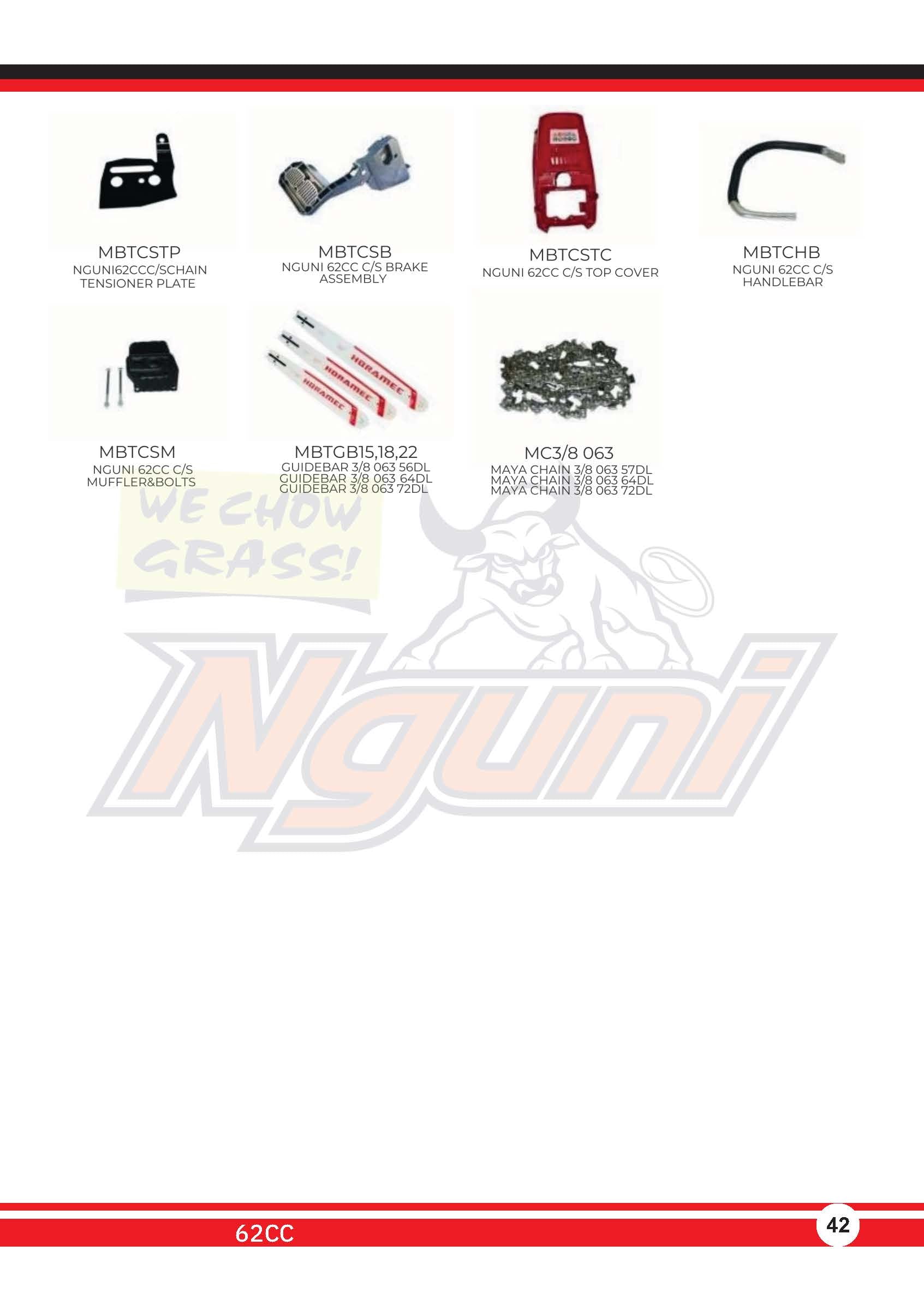 Maya Chainsaw – Chain 3/8 063 57D/L – 62CC