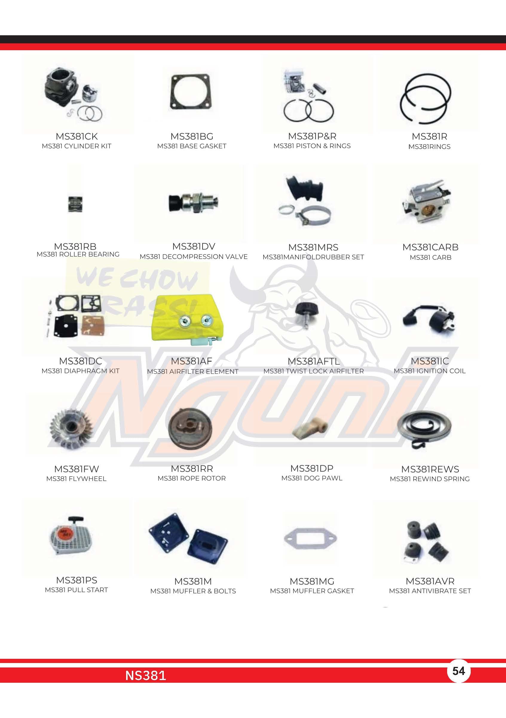 Nguni Chainsaw – MS381 Flywheel