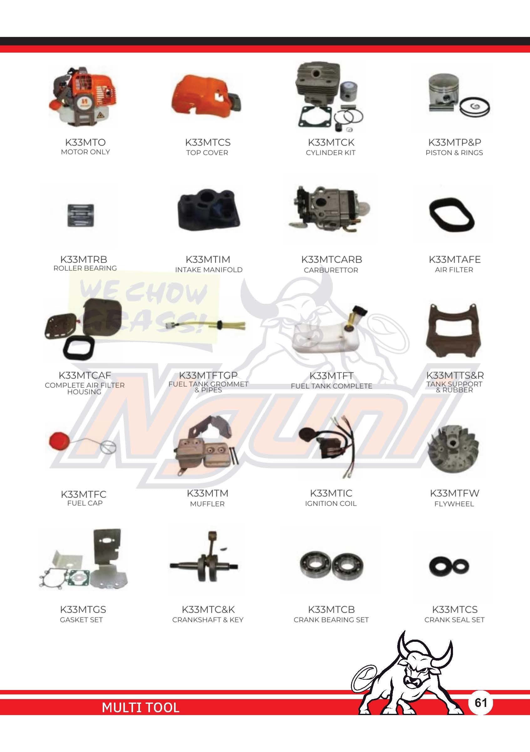 Nguni Multi-Tool – K33MT Air Filter