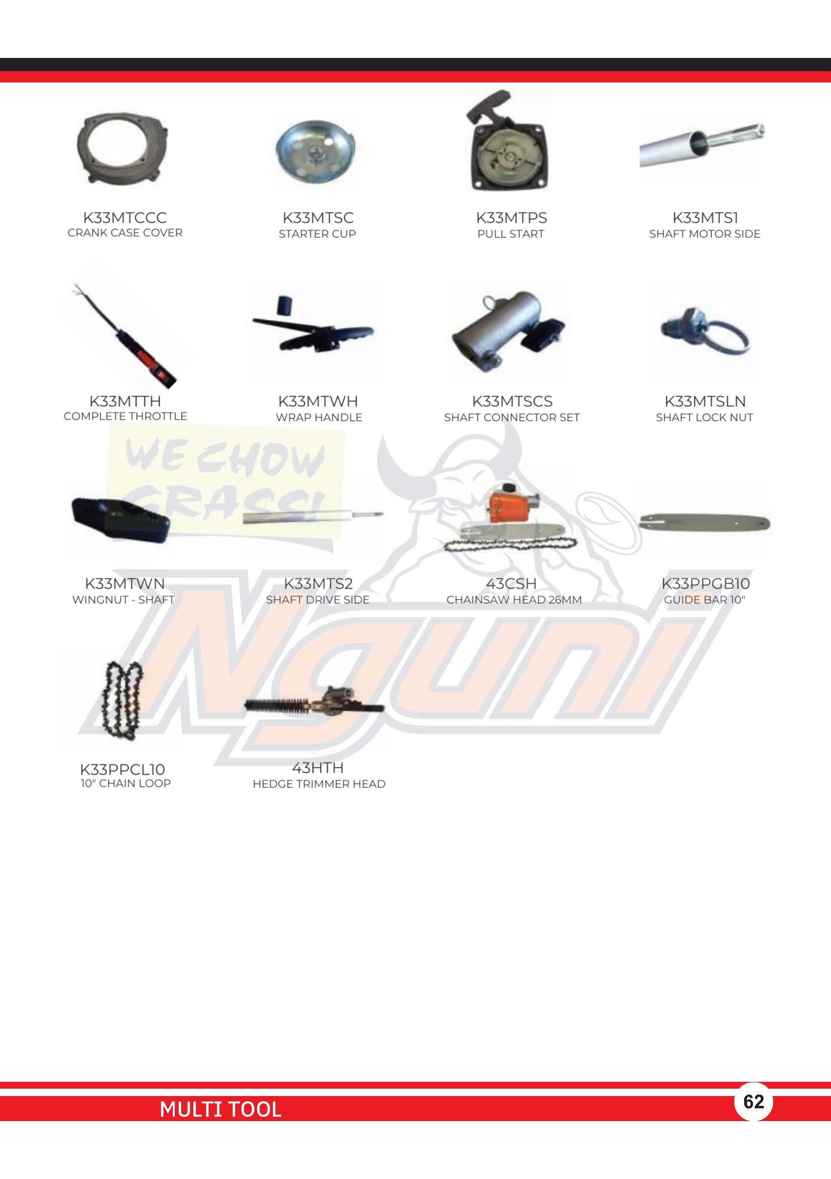 Nguni Multi-Tool – K33MT Pull Start