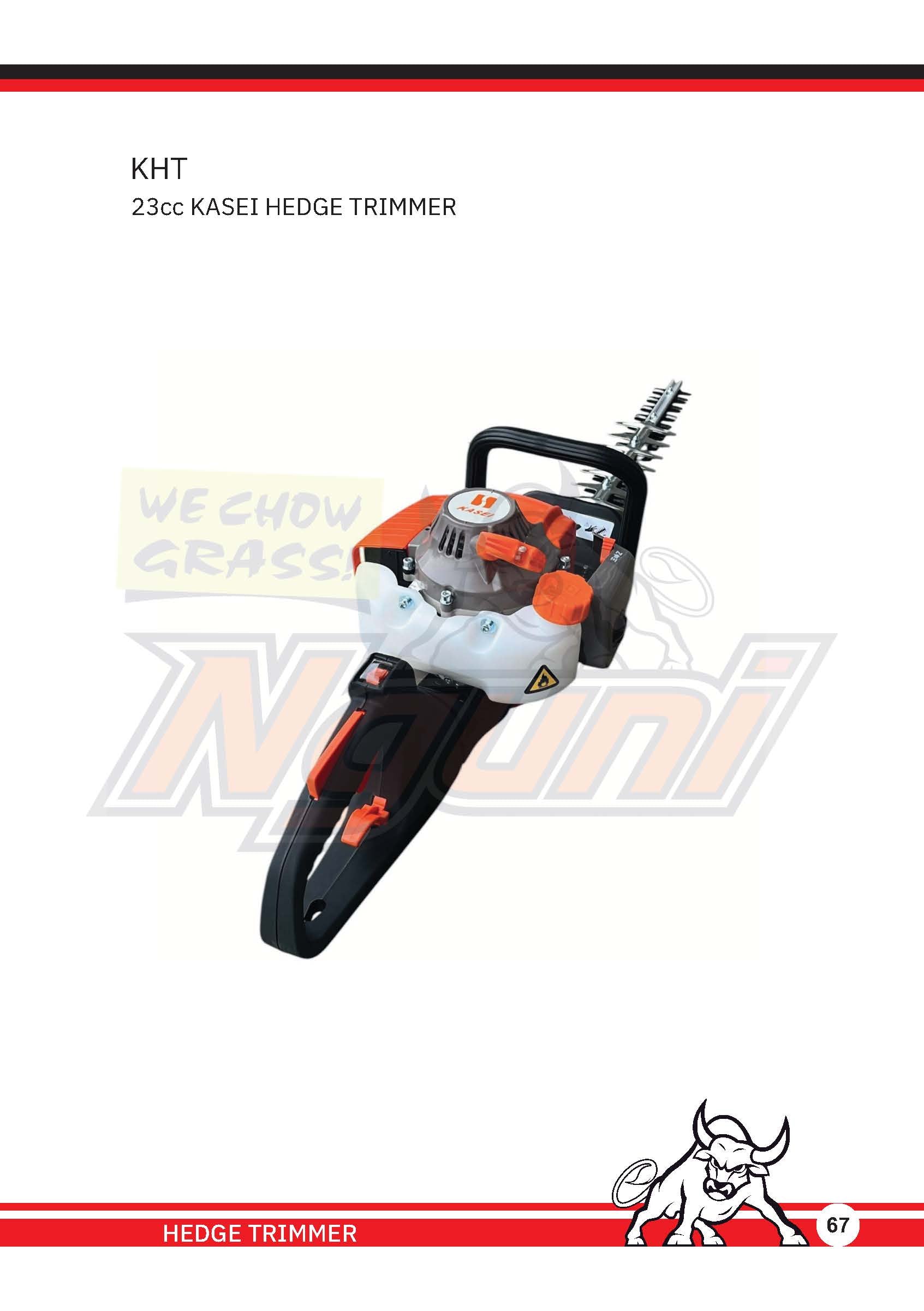 KHT – Kasei Hedge Trimmer 33cc