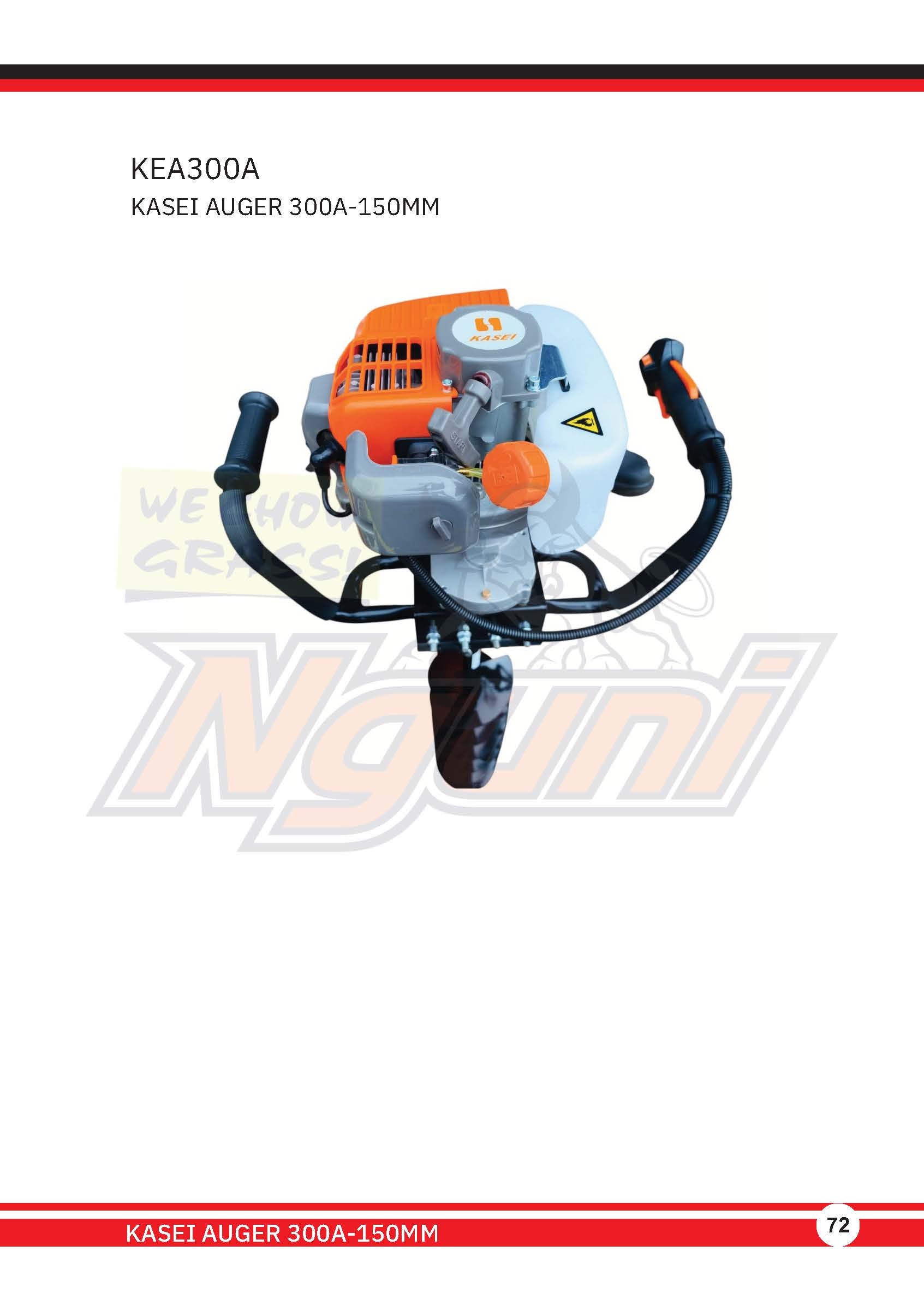 KEA300A – Kasei Earth Auger 300A