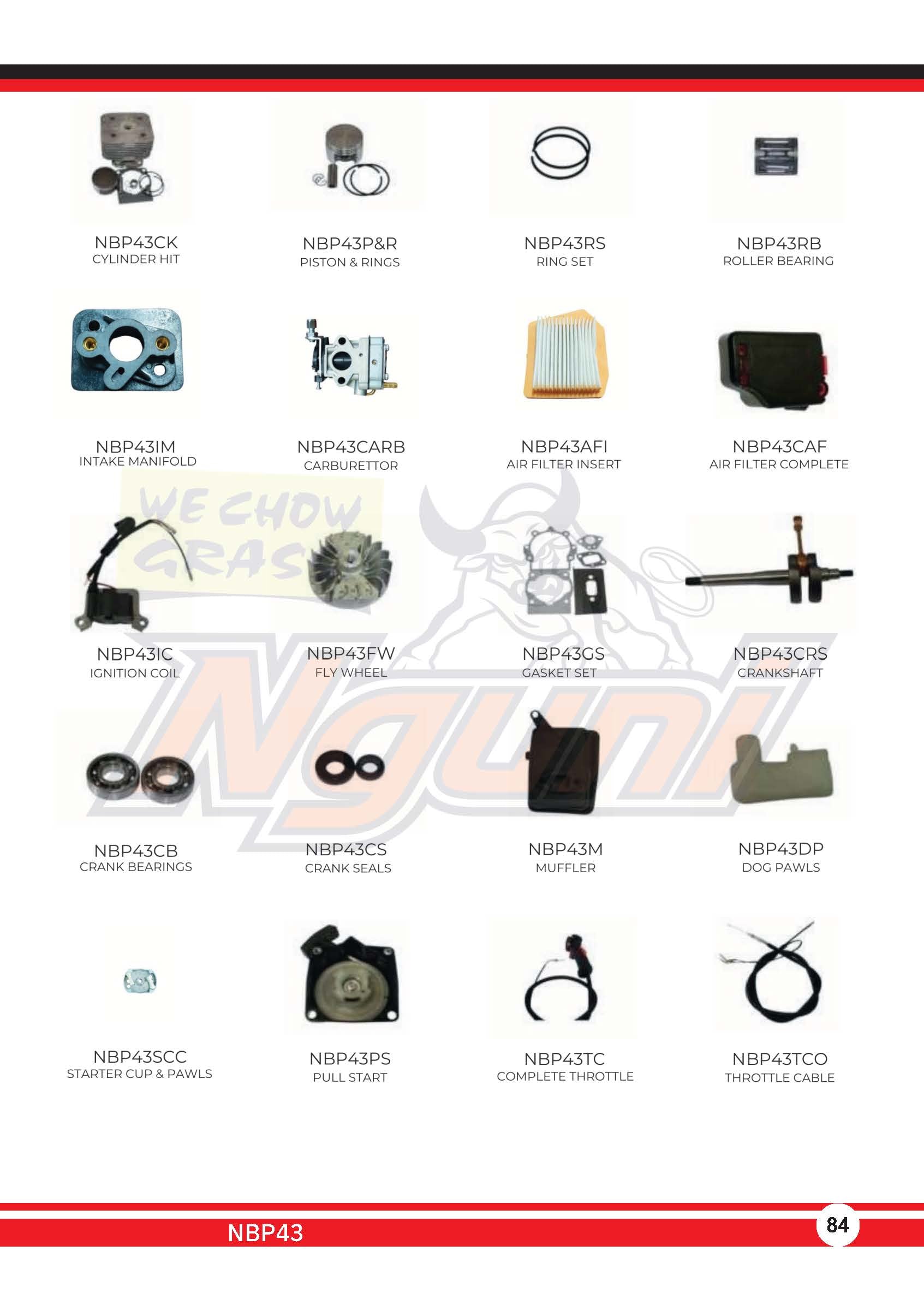 Nguni Blower – Crank Bearings