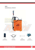 Nguni Sprayer – Manual Sprayer Nozzle Set