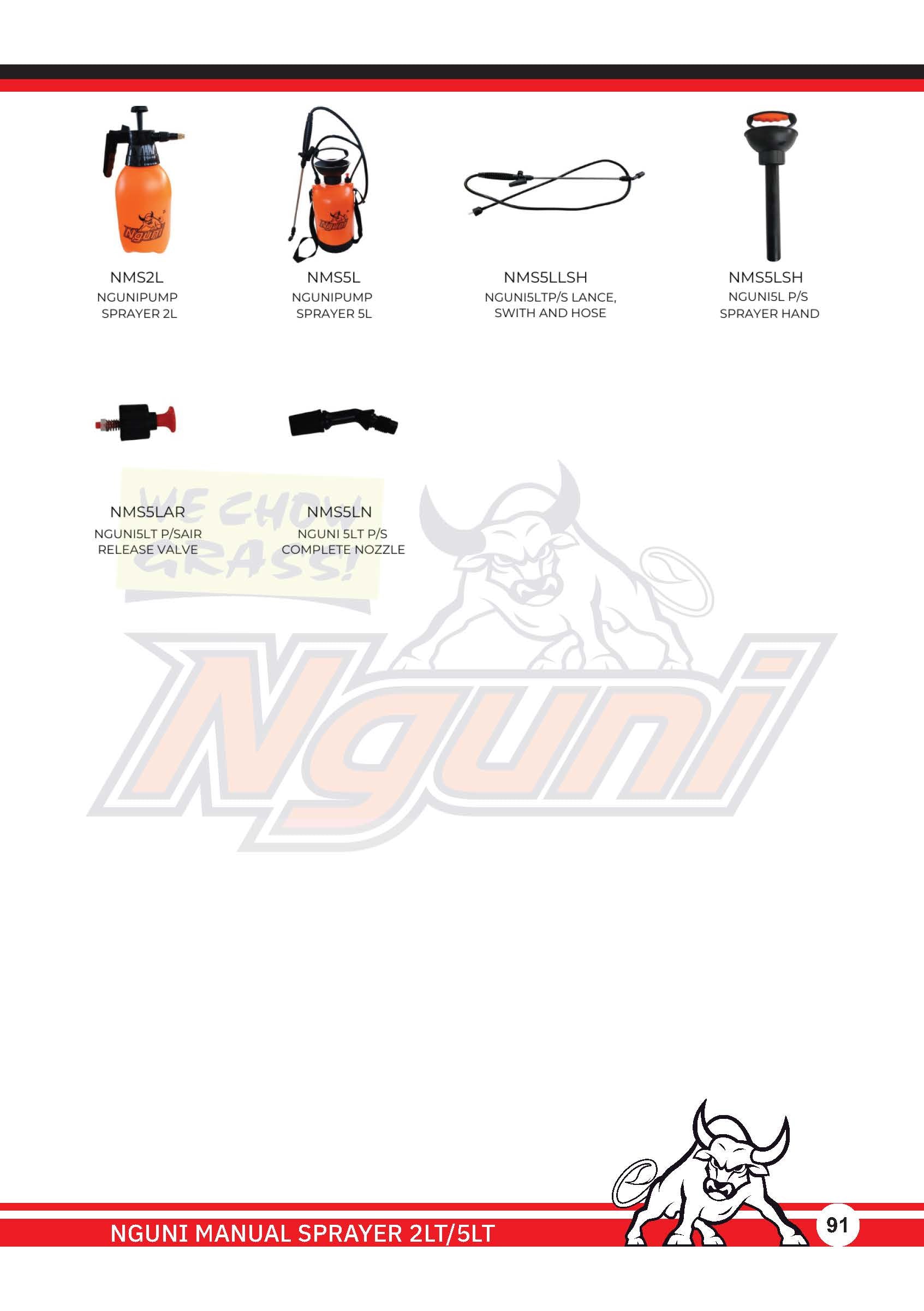 Nguni Sprayer – 5L P/S Sprayer Hand