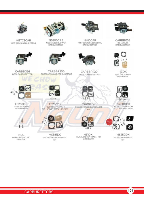 CARB 33CC – 33CC Carburettor