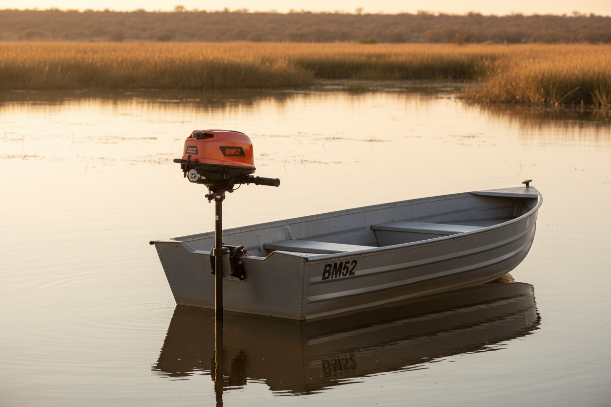 BM52 Boat Motor 52CC - Bushveld Environment