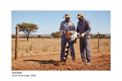 KEA300A Kasei Earth Auger in Work Environment