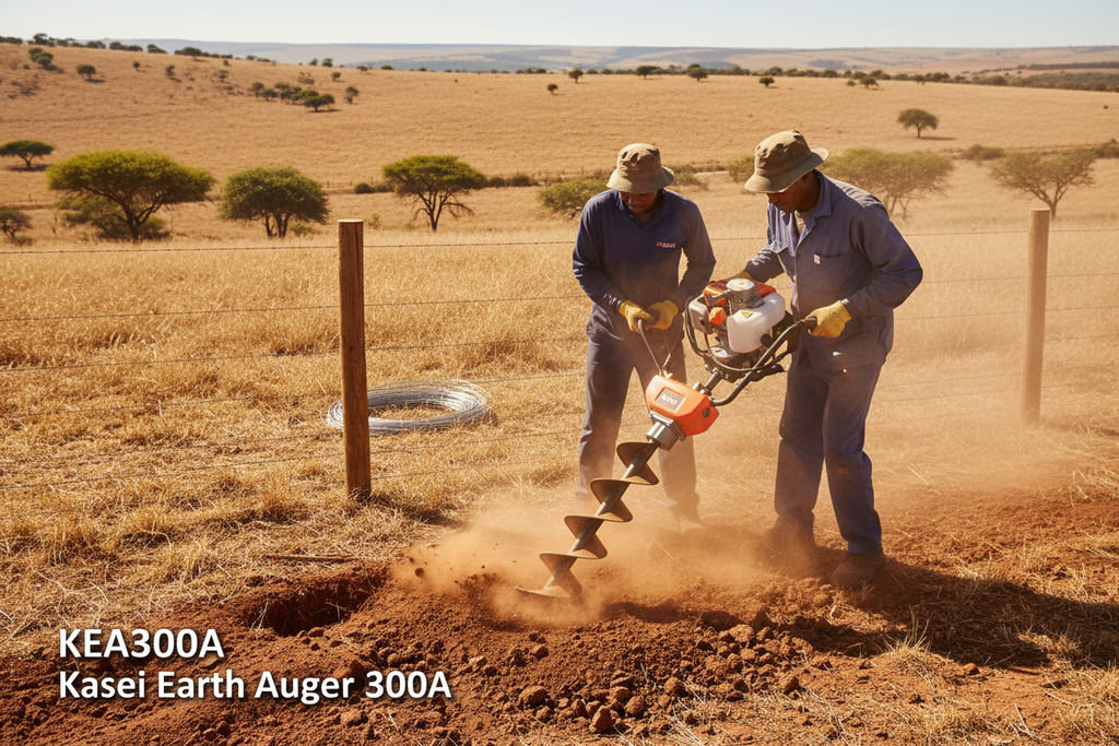 KEA300A Kasei Earth Auger with Title Overlay