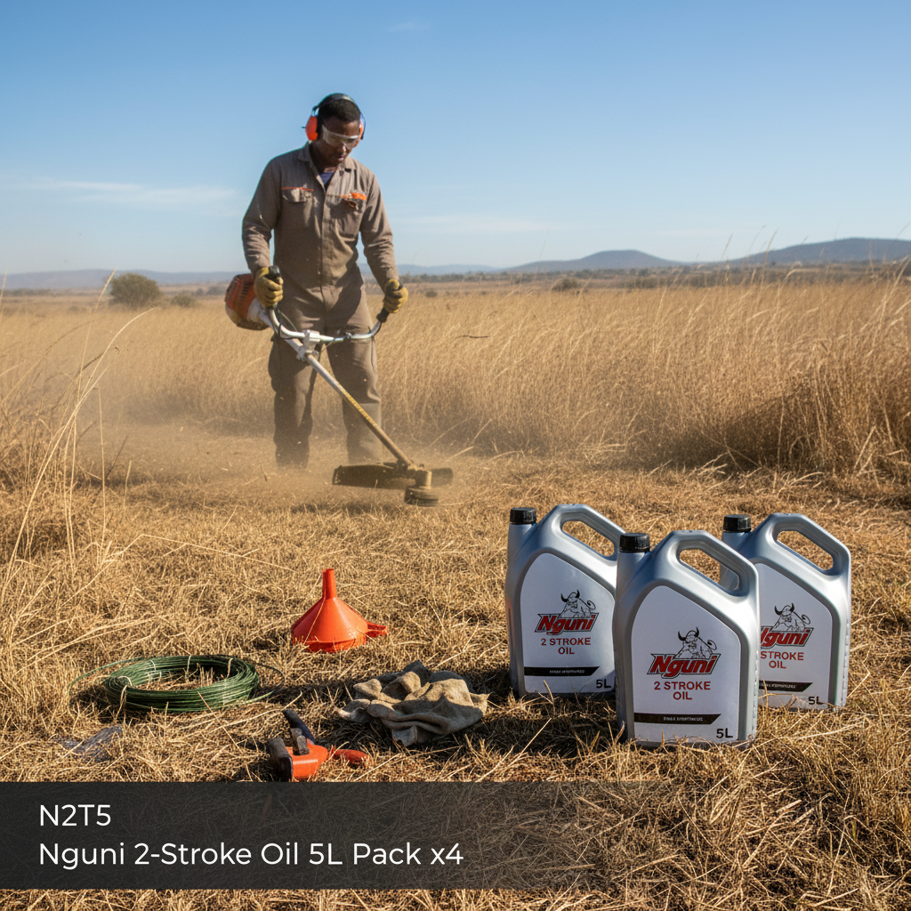 N2T5 Nguni 2-Stroke Oil 5L Pack x4