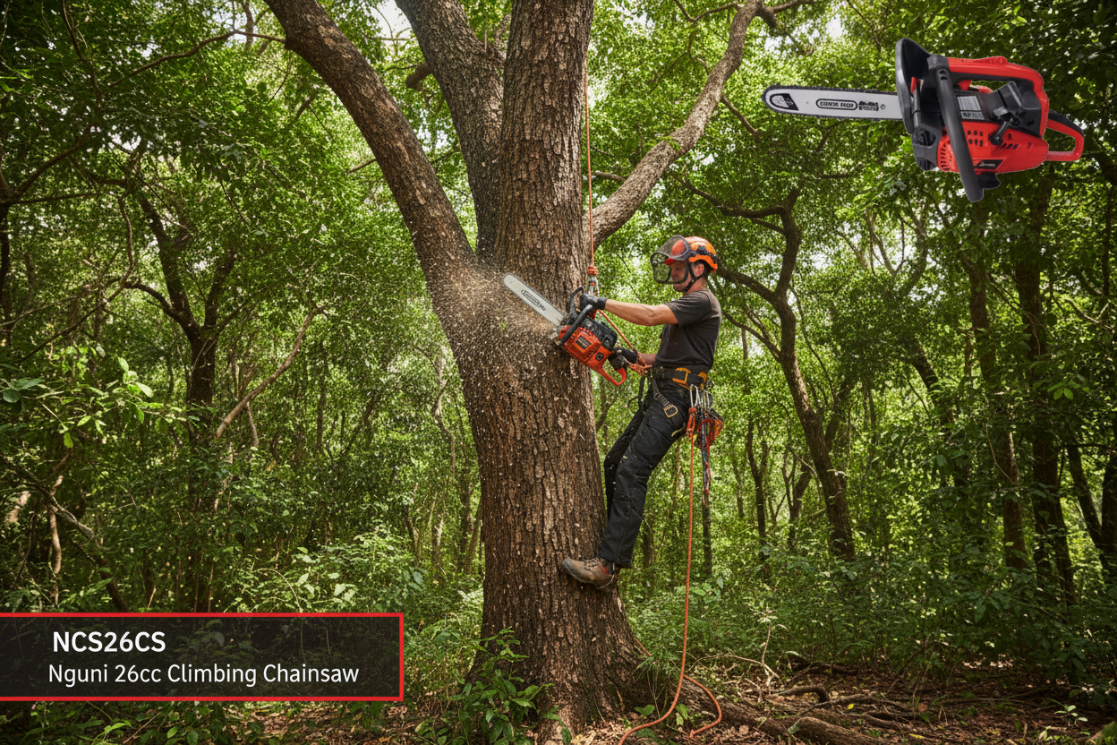 NCS26CS — Nguni 26cc Climbing Chainsaw