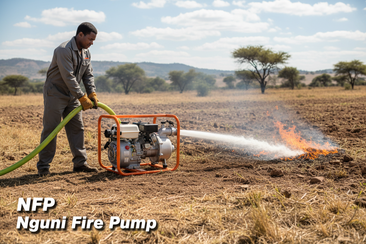 NFP Nguni Fire Pump in use
