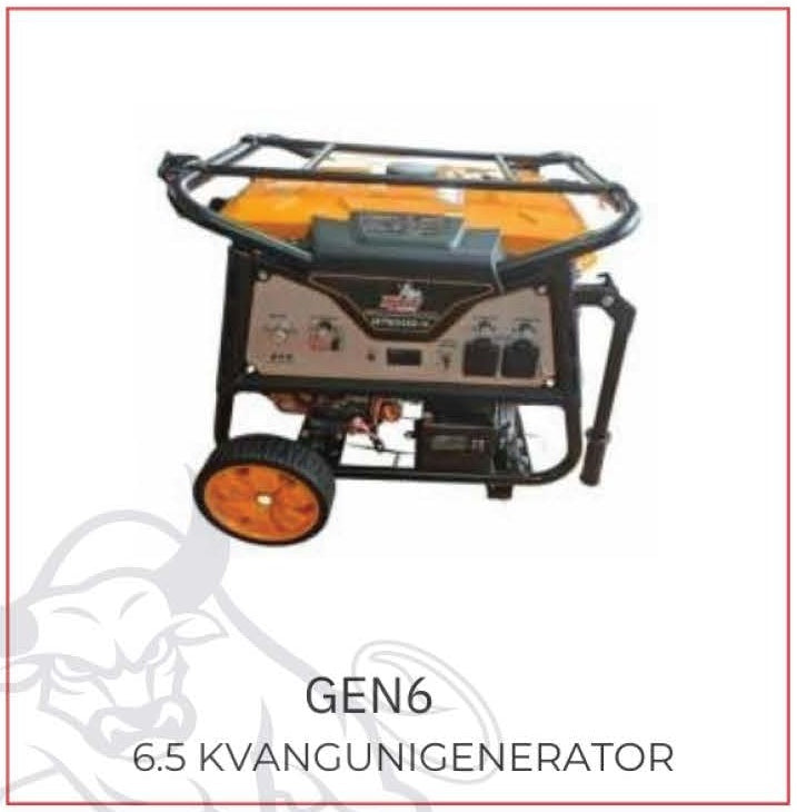 GEN6 – Nguni Generator 6.5KVA